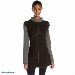 Prana Josette Wool Blend Sweater Coat, Size Small